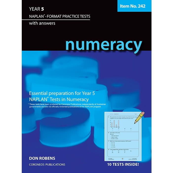 Numeracy Year 5 NAPLAN* Format Practice Tests (Basic Skills No. 242)