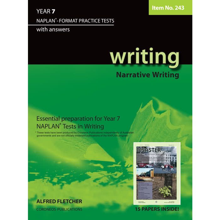 Writing Year 7 NAPLAN* Format Practice Tests (Writing Narratives) (Item No. 243)