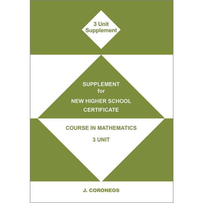 Supplement for 3 Unit Mathematics (Item No. 11)