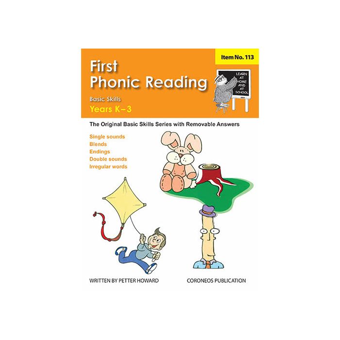 First Phonic Reading Yrs  K to 3  (Basic Skills No. 113)
