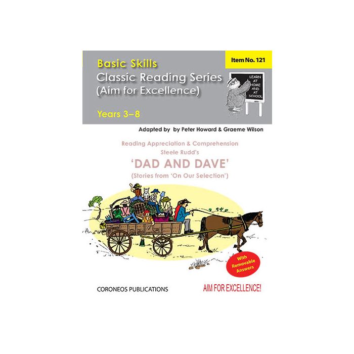Dad & Dave by Steele Rudd Yrs 3 to 8 (Basic Skills No. 121)