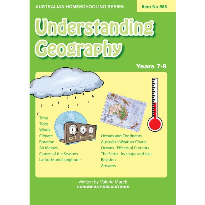 Understanding Geography (Australian Homeschooling Series No. 556)