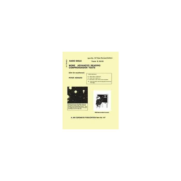 Basic Skills  Advanced Reading Comprehension Tests Yr 8, 9 & 10 (Basic Skills No. 147)