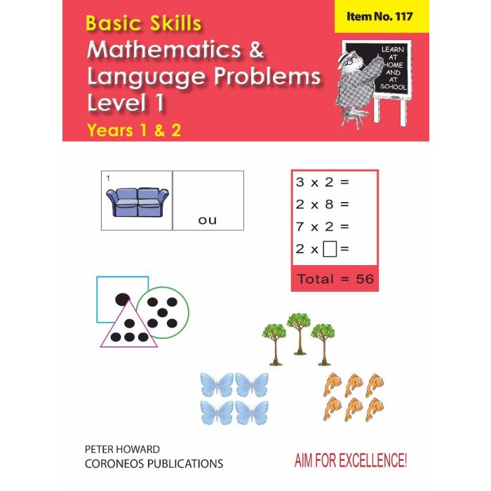 Basic Skills Maths & Language Problems Level 1  Yrs 1-2 (Basic Skills No. 117)