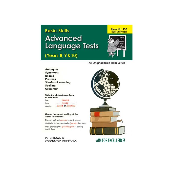 Advanced Language Tests Yrs 8 - 10 (Basic Skills No. 110)