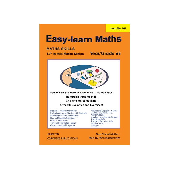 Basic Skills - Easy Learn Maths 6B (Basic Skills No. 141)
