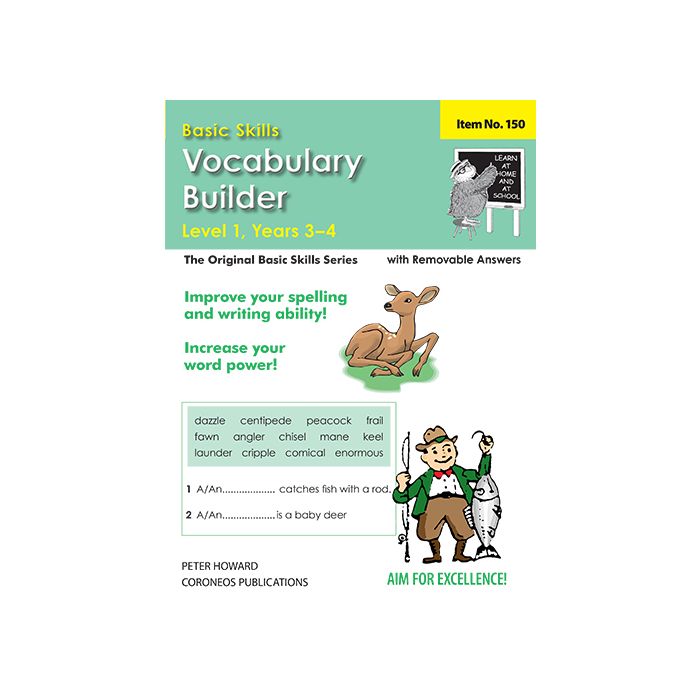 Vocabulary Builder Level 1 Years 3 - 4 (Basic Skills No. 150)
