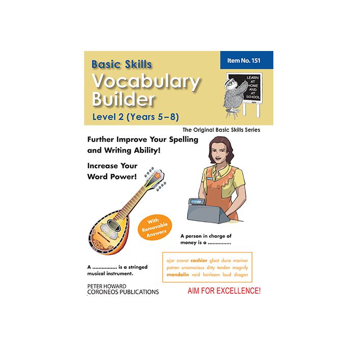 Vocabulary Builder Level 2 Years 5 - 8 (Basic Skills No. 151)