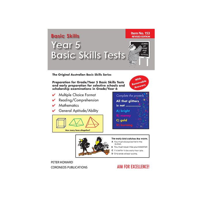 Year 5 Basic Skills Test - Suitable preparation for NAPLAN* Tests (Basic Skills No. 153)