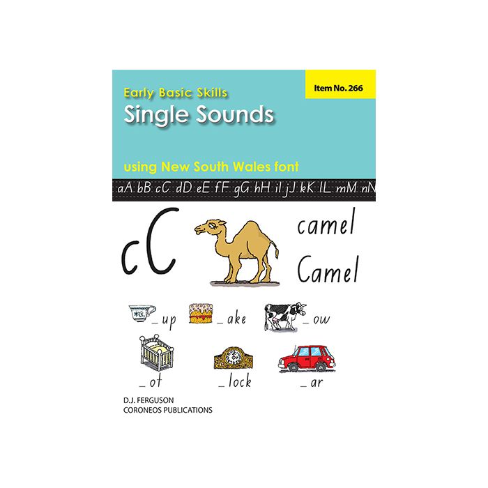 Early Basic Skills 1: Single Sounds using NSW font (No. 266)