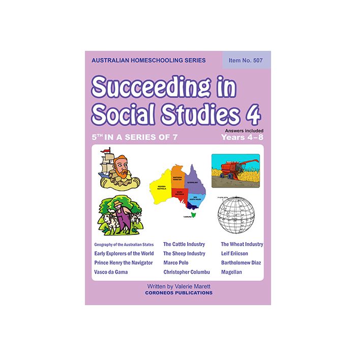 Succeeding in Social Studies Year 4 (Title No. 507)