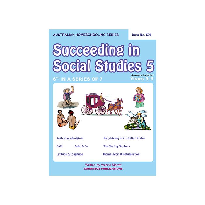 Succeeding in Social Studies Year 5 (Title No. 508)
