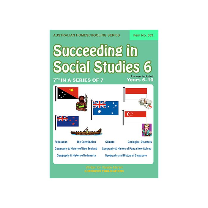 Succeeding in Social Studies Year 6 (Title No. 509)