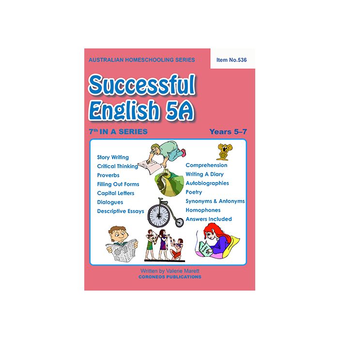 Successful English 5A - Australian Homeschooling Series (Item No. 536)