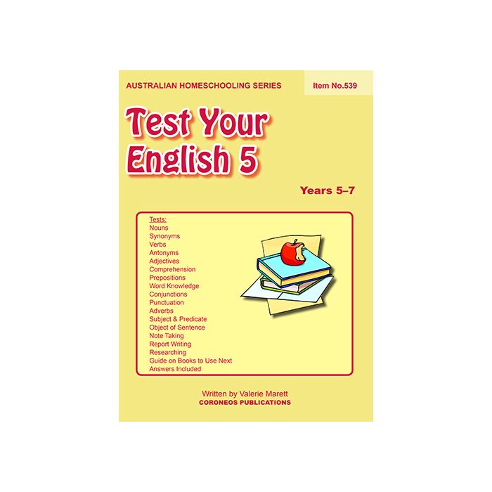 Test Your English 5 (Item no.539)