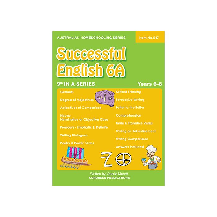 Successful English 6A (Years 6-8) (Item no. 547)