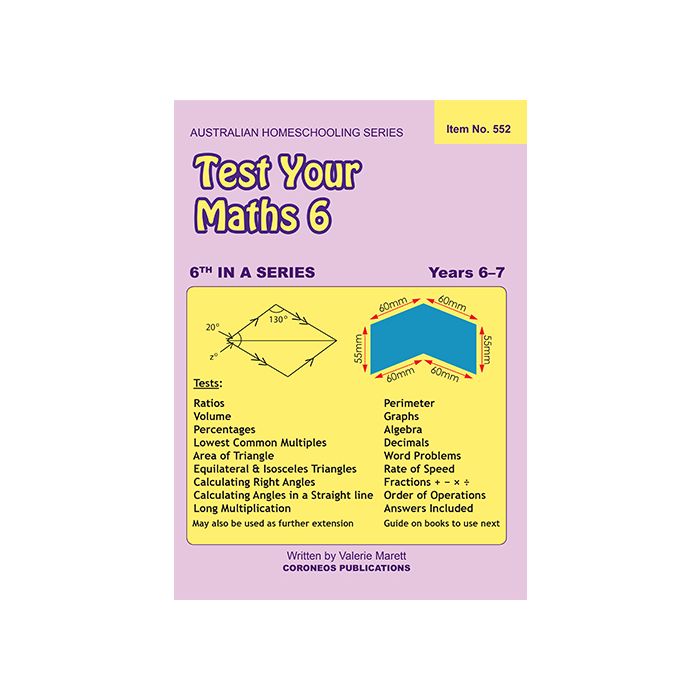 Test Your Maths 6 (Item No. 552)