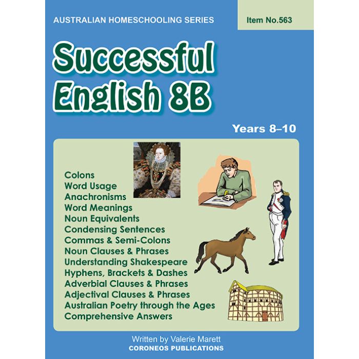 Successful English 8B (Australian Homeschooling no. 563)