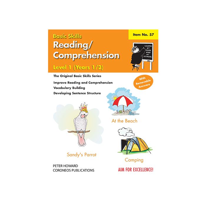 Reading / Comprehension Level 1 Yrs 1 to 2 (Basic Skills No. 57)