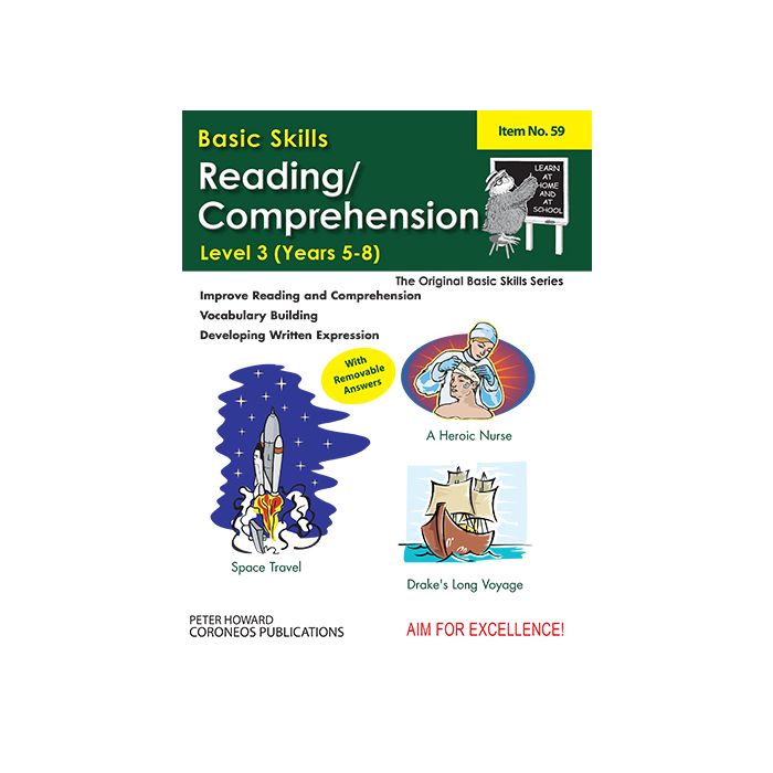 Reading / Comprehension Level 3 Yrs 5 to 8 (Basic Skills No. 59)