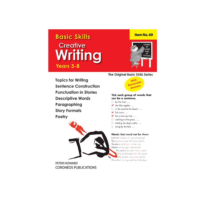 Creative Writing Yrs 3 to 8 (Basic Skills No. 69)