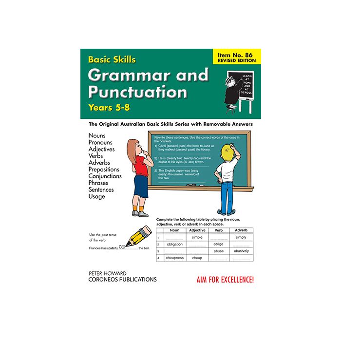 Grammar & Punctuation Level 2 Yrs 5 - 8 (Basic Skills No. 86)