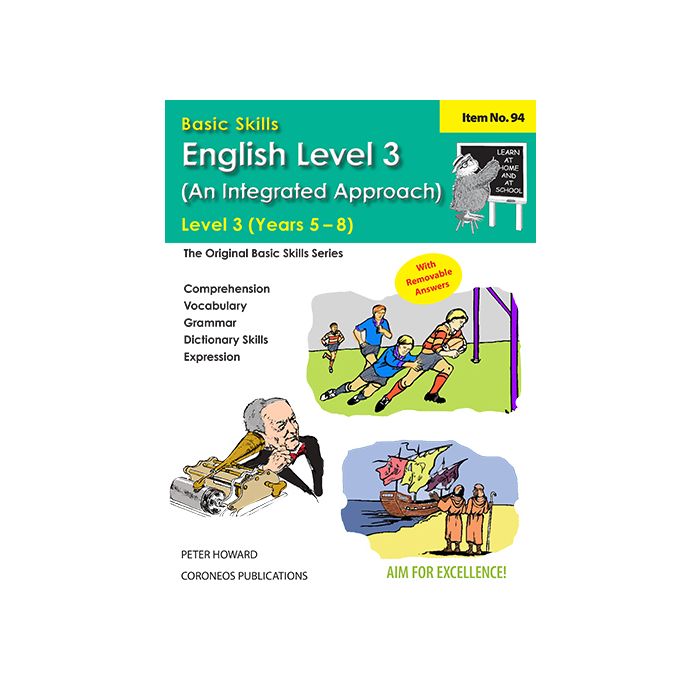 English Level 3 Yrs 5 - 8 (Basic Skills No. 94)