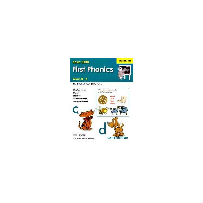 First Phonics Yrs K to 3  (Basic Skills No. 111)