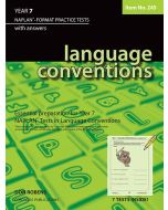 Language Conventions Year 7 NAPLAN* Format Practice Tests #245
