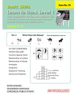 Learn to Think Level 1 Yrs 2 to 5 (Basic Skills No. 70)