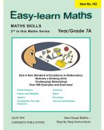 Basic Skills - Easy Learn Maths 7A  Years 6-8 (Basic Skills No. 142)