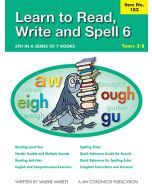 Learn to Read, Write & Spell Book 6 Yrs 3 to 8 (Item no. 182)