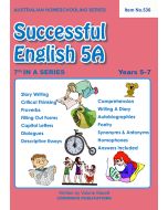 Successful English 5A - Australian Homeschooling Series (Item No. 536)