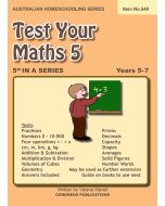 Test Your Maths 5 (Item No. 540)