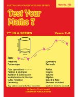 Test Your Maths 7 (Item No. 553)