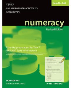 Numeracy Year 7 - NAPLAN* Format Practice Tests (Item No. 246)