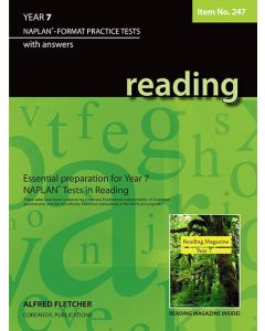 Reading Year 7 NAPLAN* Format Practice Tests  #247