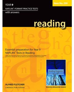 Reading Year 9 NAPLAN* Format Practice Tests #259