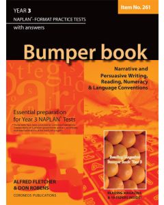 Bumper Book Year 3 NAPLAN* Format Practice Tests 2014 Edition (Item no.261)