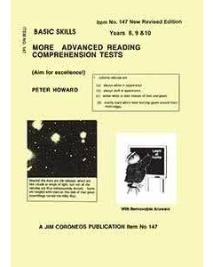 Basic Skills  Advanced Reading Comprehension Tests Yr 8, 9 & 10 (Basic Skills No. 147)