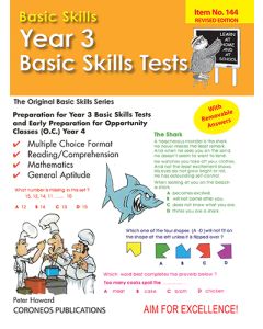 Year 3 Basic Skills Tests - Suitable preparation for NAPLAN* Tests (Basic Skills No. 144)