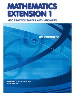Mathematics Extension 1 Practice Papers with Answers (Item no. 28)