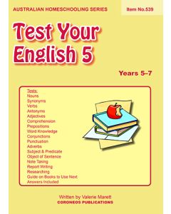 Test Your English 5 (Item no.539)