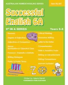 Successful English 6A (Years 6-8) (Item no. 547)